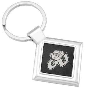 Gonzaga Bulldogs Vogue Brushed Metal Logo Keychain Sports 