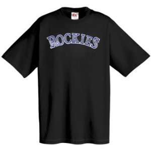  Colorado Rockies MLB Majestic ProStyle T Shirt Sports 