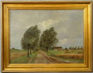 Sarus NIELSEN (1897) Sommer Regen 1920 Charlottenborg  