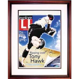    Tony Hawk Signed Framed Newsday 16x20 Print