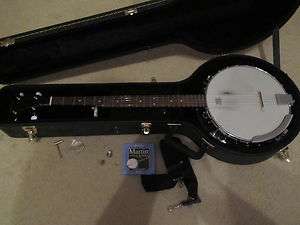 Mastercraft Banjo and case+ Extras Strap new strings.  