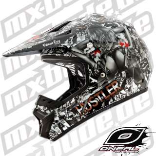   Helm + Blur B1 MX Brille + Jump Motocross Handschuhe   Hustler