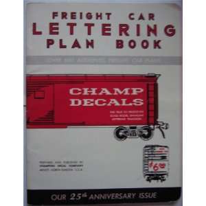   Plan Book for Model Railroaders, Book No. 2 Champion Decal Co. Books