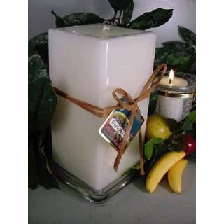   Fruit Fruity Scented Square Pillar Candle 26 Oz.