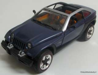 MATCHBOX Jeepster Concept Vehicle blau Maßstab in 118  
