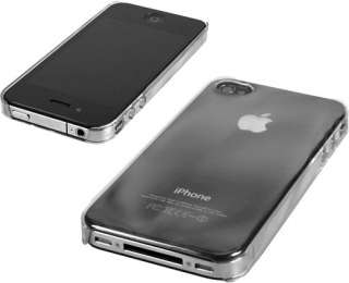 iPhone 4 Schutzhülle Hülle Crystal Case Extra Dünn Cover +BONUS 
