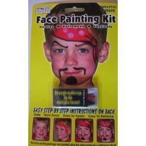  Pirate Face Painting Kit Toys & Games