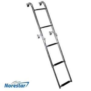    Stainless Steel 5 Step Transom/Stern Boat Ladder