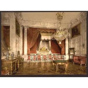  Photochrom Reprint of Grand Trianon, chamber of Empress 