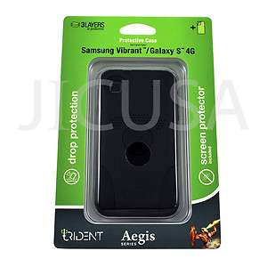 Trident Aegis Series Case Samsung Vibrant / Samsung Galaxy S 4G Black 