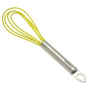 Cuisipro Silicone Flat Whisk 8 Yellow 