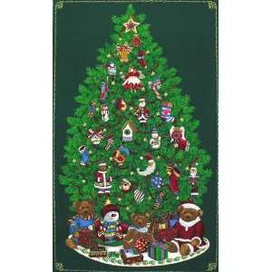   Tree Wall Hanging Panel Fabric By The Panel Arts, Crafts & Sewing