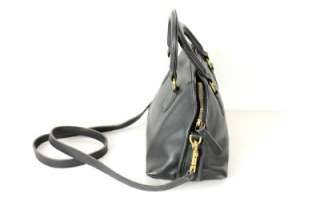 vintage COACH speedy doctor bag black leather satchel purse handbag 