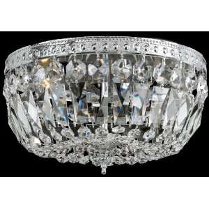  Crystorama 712 CH CL S, Richmond Swarovski Crystal Flush 