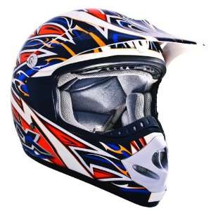  CKX White/Orange TX 218 Toxic Helmet