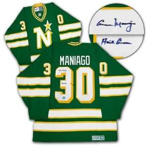   Stars Autographed/Hand Signed Vintage Hockey Jersey