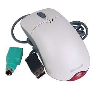  Microsoft 3 Button USB/PS/2 Optical Scroll Mouse (Beige 