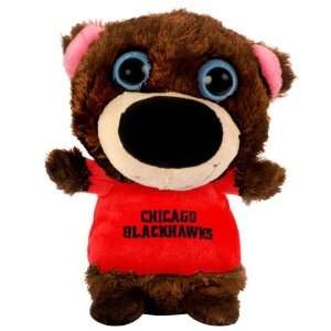    Chicago Blackhawks 8 Big Eye Plush Bear