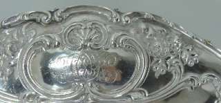   CHANTILLY GRANDE Sterling Silver 22 SHAPED, OVAL TRAY, #587  