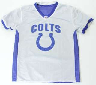INDIANAPOLIS INDY COLTS NFL Flag Football Revisible Shirt YOUTH XL 