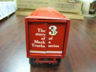 Winross Story of Mack Trucks series #3 trailer no box  