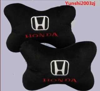 Car Seat Neck Head Rest embroidery Pillow Cushion Pad for HONDA