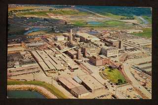 1962 Aerial John Morrell Co Meat Packing Sioux Falls SD  