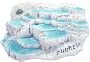 Pamukkale (Hierapolis) Turkey,resin 3D fridge Magnet  