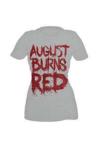 August Burns Red Blood Girls T Shirt  