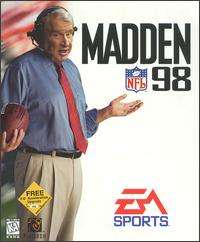 Madden NFL 98 PC CD professional football players team sports draft 