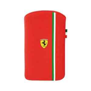 New Licensed Ferrari V3 Iphone4 HTC Soft Cover Case Red  