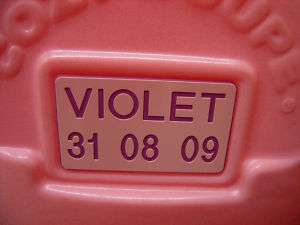 Little Tikes Pink Princess Car Engraved Number Plate  
