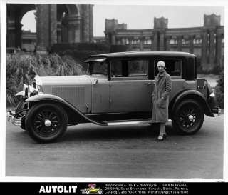 1929 Buick Series 129 Model 29 57 Sedan Factory Photo  