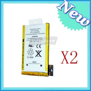 2X Brand New Replacement Battery 1200mAh For iPhone 3GS  