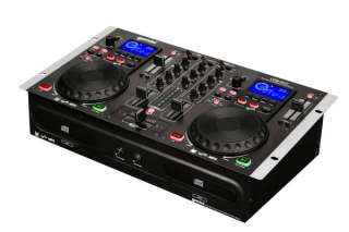   GEMINI CDM 3610 Dual Deck /CD Pro DJ Mixing Console System  