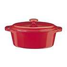 Kinetic Color Cast 7 Qt Oval Roaster in Red,
