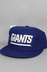 Vintage Deadstock New York Giants Fitted Hat (Blue)