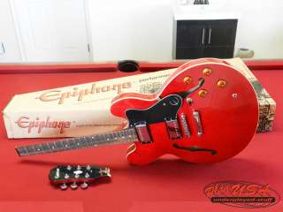Epiphone DOT CH Cherry Electric Guitar ~ Parts or Repair ~ PROJECT L 