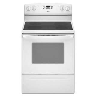 Amana 30 in. Freestanding Electric Range in White AER5823XAW at The 
