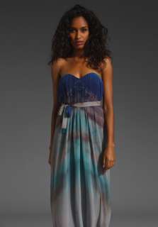 TWELFTH STREET BY CYNTHIA VINCENT Strapless Maxi Dress in Malibu 