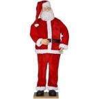  6 Ft. Animated Life Size Santa with Realistic 