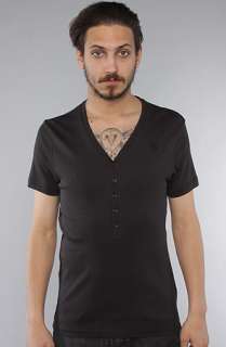 Star The Grandad VNeck Tee in Black  Karmaloop   Global 