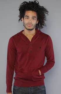 Nixon The Nooner Hoody in Bordeaux  Karmaloop   Global Concrete 