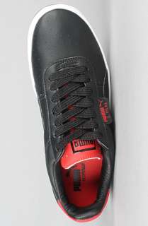 Puma The G Vilas L2 Sneaker in Black and Ribbon Red  Karmaloop 