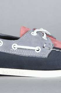 Sebago The Spinnaker Shoe in Pink Navy and Blue  Karmaloop 