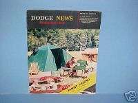 1959 DODGE NEWS MAGAZINE ROYAL LANCER CORONET BROCHURE  