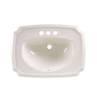   Vitreous China Bathroom Sink in White 0554.012.020 