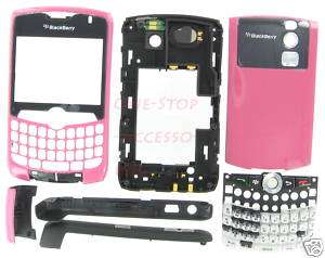 Pink BlackBerry 8330 Curve Full OEM Housing Cover Case  