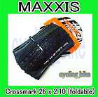 MAXXIS Crossmark 26 x 2.10 Foldable Tire BNWT cycling