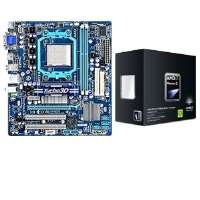 Gigabyte GA 880GM D2H Socket AM3 Motherboar Bundle